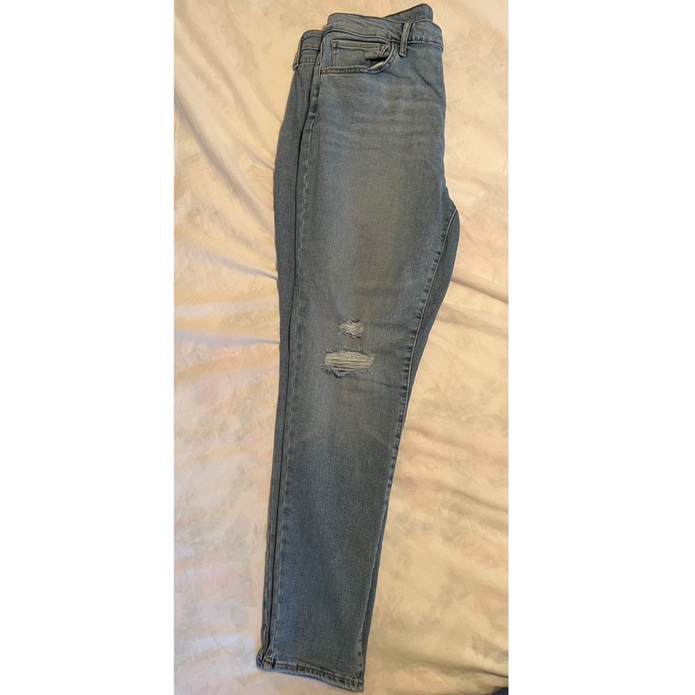 Levi Strauss 721 High Rise Skinny Jeans medium wash
